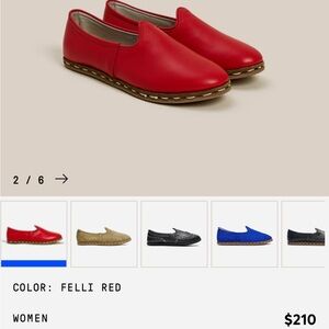 Women’s Red Sabah Shoes